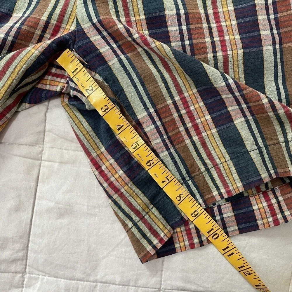 Ralph Lauren Shorts India Madras Men Size 34 Classic Fit 9” Plaid Cotton… - Picture 5 of 8